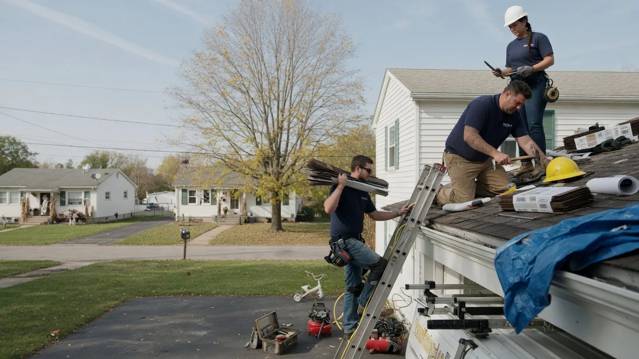 Local Roofing Contractors in Carman, IL near me